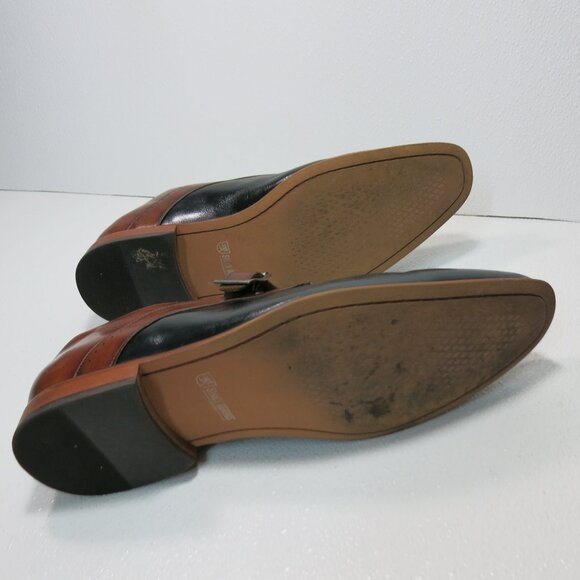 Stacy Adams Monk Strap Leather Dress Oxfords Formal Footwear Men's Shoes 15 M - Picture 3 of 7